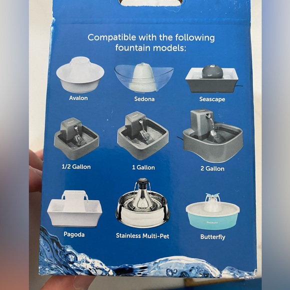 Drinkwell Petsafe #5 filter for multiple compatable Pet fountains (one left) - Picture 2 of 2